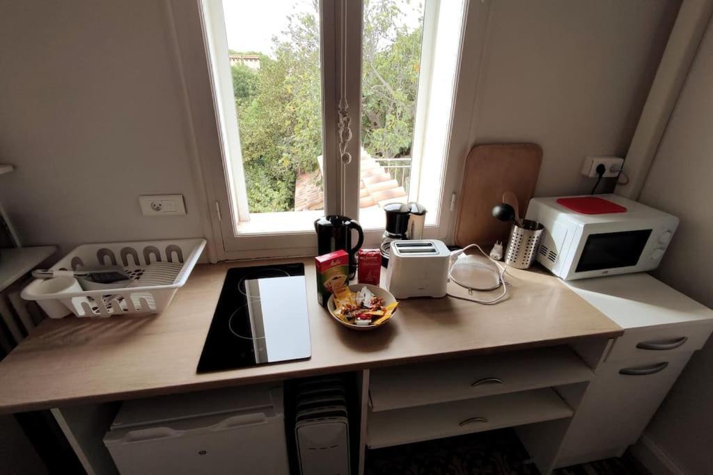 Le Jasmin Airconditioned Studio With Swimming Pool Daire Marsilya Dış mekan fotoğraf